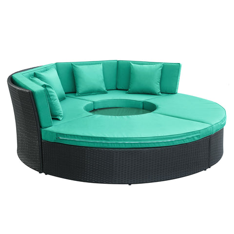 Modway Pursuit Circular Outdoor Patio Daybed Set