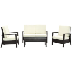 Modway Breeze 4 Piece Outdoor Patio Sofa Set