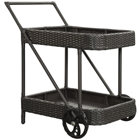 Modway Replenish Outdoor Patio Beverage Cart