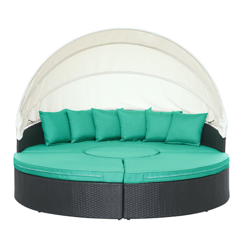 Modway Quest Canopy Outdoor Patio Daybed