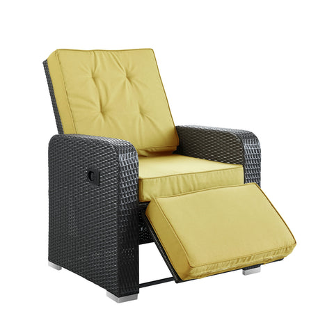 Modway Commence Patio Outdoor Patio Armchair Recliner