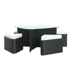 Modway Hub 5 Piece Outdoor Patio Dining Set