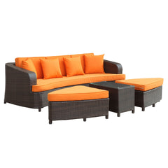 Modway Monterey Outdoor Patio Sofa Set