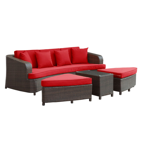 Modway Monterey Outdoor Patio Sofa Set