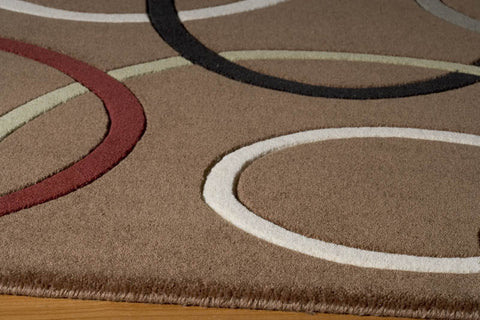 Momeni Elements Collection Rug ELEMTEL-09BRN