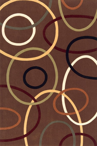Momeni Elements Collection Rug ELEMTEL-09BRN