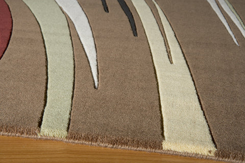 Momeni Elements Collection Rug ELEMTEL-18BRN