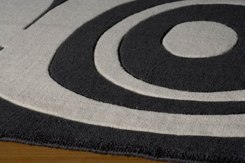 Momeni Elements Collection Rug ELEMTEL-20BLK