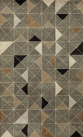 Trans Ocean Fantasy Collection 7150/47 TRIANGLES GREY