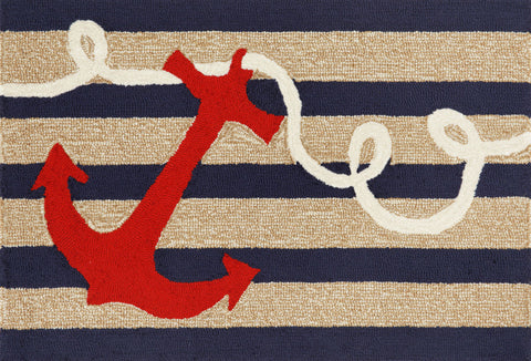 Trans Ocean Frontporch Collection 1400/33 ANCHOR NAVY
