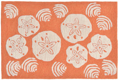Trans Ocean Frontporch Collection 1408/18 SHELL TOSS CORAL
