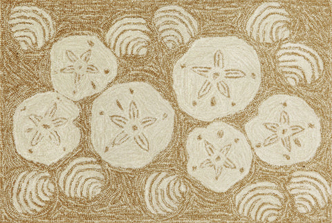 Trans Ocean Frontporch Collection 1408/22 SHELL TOSS NATURAL