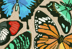 Trans Ocean Frontporch Collection 1439/44 BUTTERFLY DANCE MULTI