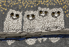 Trans Ocean Frontporch Collection 1443/47 OWLS NIGHT