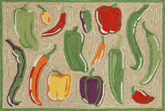 Trans Ocean Frontporch Collection 1462/24 PEPPERS HOT
