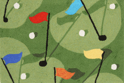 Trans Ocean Frontporch Collection 1478/16 GOLF GRASS