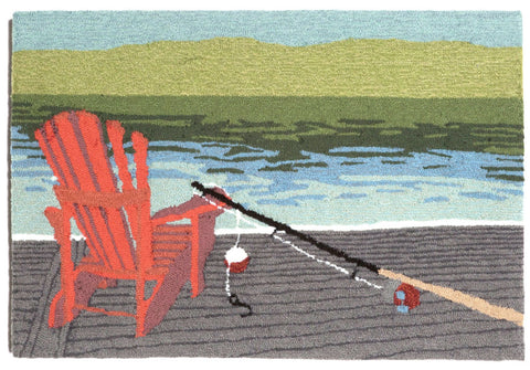 Trans Ocean Frontporch Collection 1489/03 LAKESIDE WATER