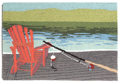 Trans Ocean Frontporch Collection 1489/03 LAKESIDE WATER