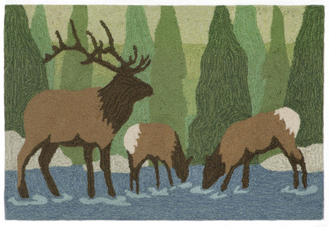 Trans Ocean Frontporch Collection 1503/26 ELK FOREST