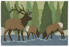Trans Ocean Frontporch Collection 1503/26 ELK FOREST