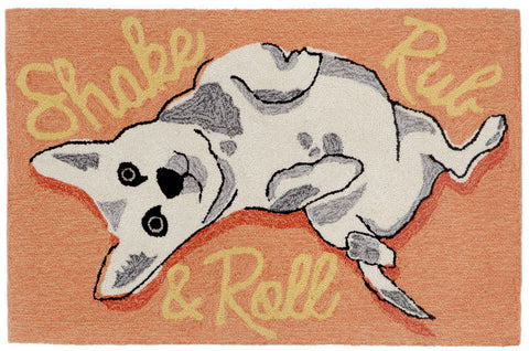 Trans Ocean Frontporch Collection 1531/17 SHAKE RUB & ROLL ORANG