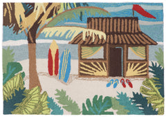 Trans Ocean Frontporch Collection 1536/44 TIKI HUT MULTI