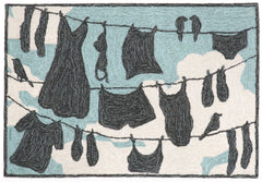 Trans Ocean Frontporch Collection 1542/03 CLOTHES LINE SKY