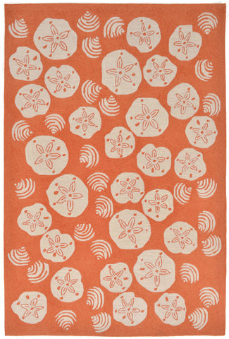 Trans Ocean Frontporch Collection 1408/18 SHELL TOSS CORAL