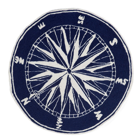 Trans Ocean Frontporch Collection 1447/33 COMPASS NAVY