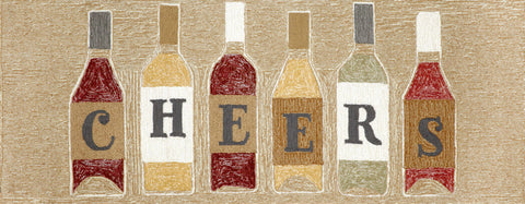 Trans Ocean Frontporch Collection 1434/37 CHEERS ROSE