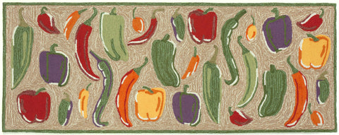 Trans Ocean Frontporch Collection 1462/24 PEPPERS HOT