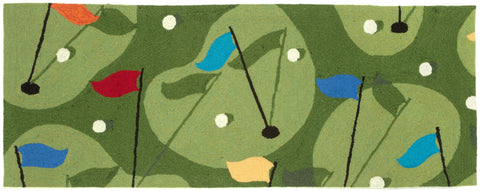 Trans Ocean Frontporch Collection 1478/16 GOLF GRASS