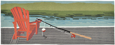 Trans Ocean Frontporch Collection 1489/03 LAKESIDE WATER