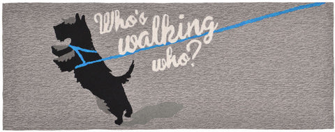 Trans Ocean Frontporch Collection 1523/48 WHO'S WALKING WHO BLAC