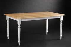 Boraam Farmhouse Table (White/Natural)