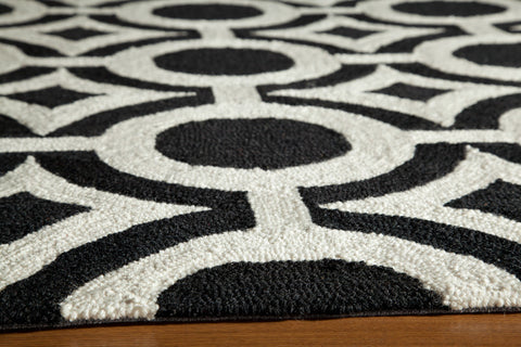 Momeni Geo Collection Rug GEO00GEO-22BLK