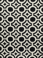 Momeni Geo Collection Rug GEO00GEO-22BLK