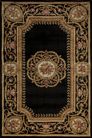 Momeni Harmony Collection Rug HARMOHA-12BLK
