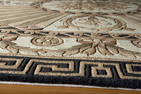 Momeni Harmony Collection Rug HARMOHA-15BLK