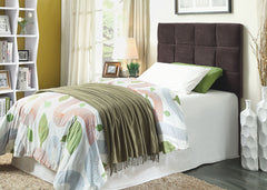 Fiorina Modern Upholstered Headboard Twin (Brown & Ivory)