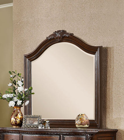 Madrigal Baroque Style Wood-Framed Mirror