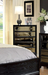 Kastas Modern Mirror-Front Chest of Drawers