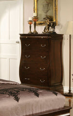 Carlin Transitional Style Chest of Drawers