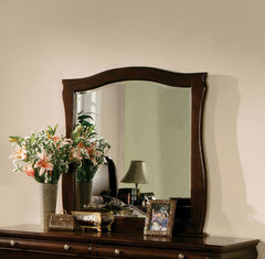 Carlin Transitional Style Wood-Framed Mirror