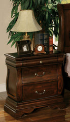 Carlin Transitional Style Nightstand