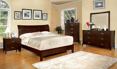 Newark Contemporary Style Platform Bed