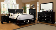 Pilario Contemporary Platform Bed with Storage
