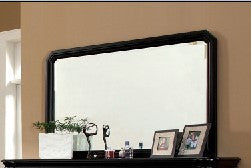 Pilario Contemporary Wood-Framed Mirror