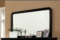Pilario Contemporary Wood-Framed Mirror