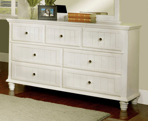 Hudson Cottage Style Dresser (Black & White)